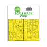 ASK Art Scale Kit Mask M32088 B-25H HK Models Recto Verso 1/32