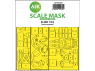 ASK Art Scale Kit Mask M32088 B-25H HK Models Recto Verso 1/32