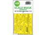ASK Art Scale Kit Mask M35014 AH-1G Cobra (Late/Early) Icm Recto Verso 1/32