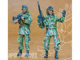 CMK figurine f35162 SOLDATS DE LA BUNDESWEHR 2004 1/35