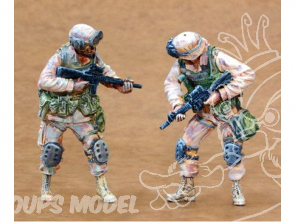 CMK figurine f35165 INFANTERIE US IRAK 2004 1/35