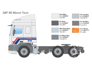 Italeri 788 - Maquette Camion DAF 95 Master Truck 1/24