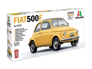 Italeri maquette voiture 4715 Fiat 500 F Upgraded Edition 1/12