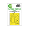 ASK Art Scale Kit Mask M72087 Messerschmitt Me410A-1/U2 & U4 Airfix Recto 1/72