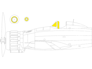 Eduard Express Mask EX1039 Macchi MC.200 TFace Italeri 1/48