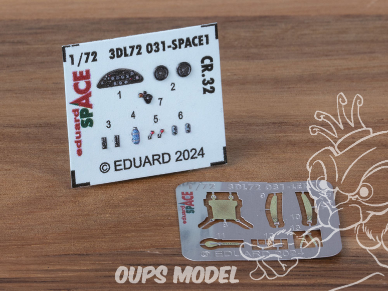 Eduard Space décalques 3D 3DL72031 CR.32 Italeri 1/72