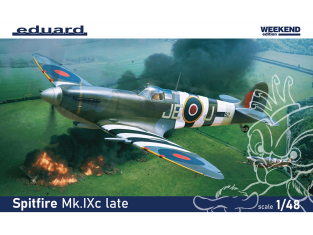 EDUARD maquette avion 84199 Spitfire Mk.IXc Late WeekEnd Edition 1/48