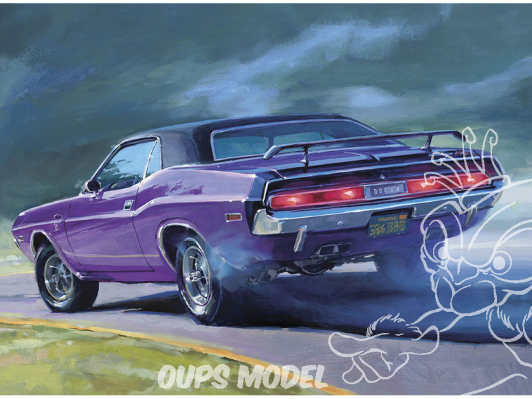 AMT maquette voiture 1401 1970 DODGE CHALLENGER USPS