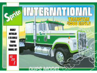 AMT maquette camion 1394 "Sprite" International Transtar 4300 Eagle 1/25
