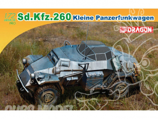 DRAGON maquette militaire 7446 Sd.Kfz.260 panzerfunkwagen 1/72