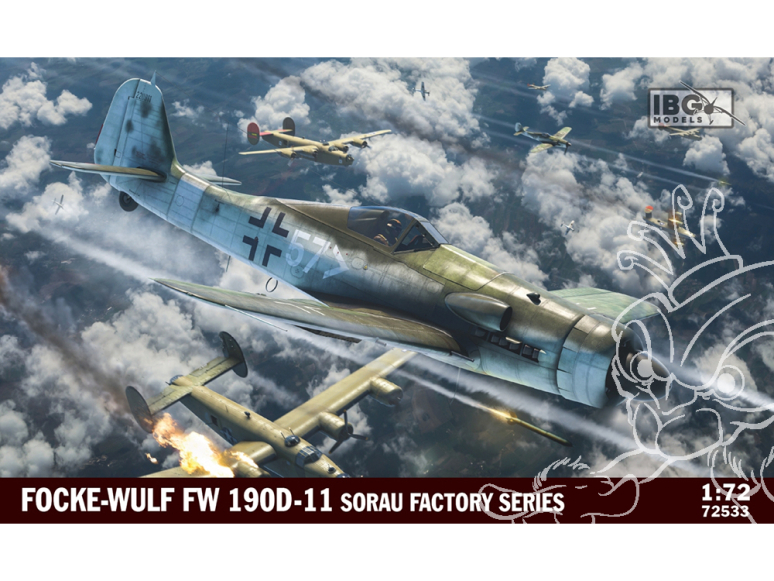 IBG maquette avion 72533 FW190D-11 Sorau Factory series 1/72