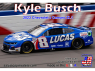 JR Models maquette voiture RCC2023KBL Richard Childress Racing Kyle Busch N°8 Lucas Oil 2023 Chevrolet Camaro