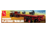 AMT maquette camion 1399 REMORQUE PLATEAU FRUEHAUF 1/25