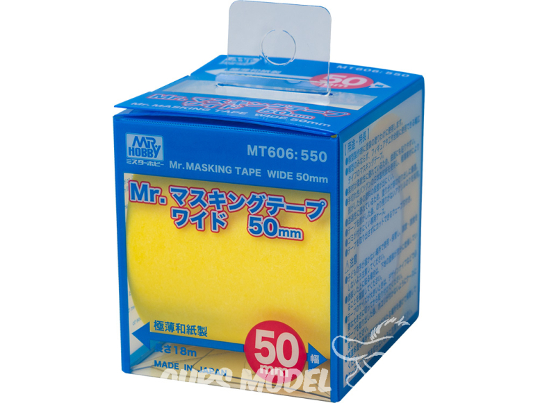 Mr Hobby peinture maquette MT606 Ruban de masquage M. 50mm