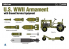 Academy maquette avion 12291 Armements US WWII 1.48