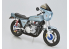 Aoshima maquette moto 63965 Kawasaki KZT00D Z1-R 1977 Custom 1/12