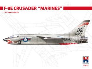 Hobby 2000 maquette avion 72074 F-8E Crusader "Marines" 1/72