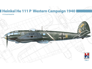 Hobby 2000 maquette avion 72077 Heinkel He 111 P Weastern Campaign 1940 1/72
