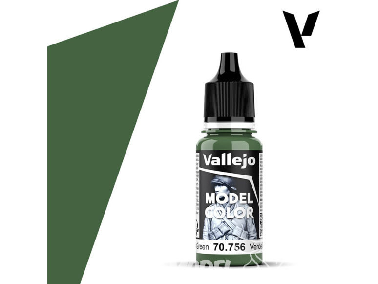 Vallejo Peinture Acrylique Model Color 70756 Éclat Vert 18ml