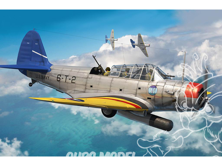 Hobby boss maquette avion 81783 TBD-1 Devastator 1/48