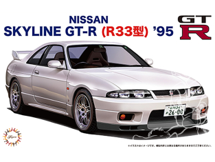 Fujimi maquette voiture 46693 Nissan Skyline R33 GT-R 1995 1/24