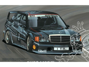 Fujimi maquette voiture 62716 Mercedes-Benz 190E 2.5-16 Evolution II Boss Version Groupe A Racing Car Version 1/24