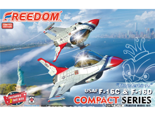Freedom Compact series 162714 USAF F-16C & F-16D "Thunderbirds" Edition Limitée