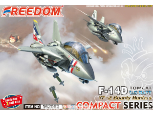 Freedom Compact series 162062 F-14D Tomcat U.S. Navy VF-2 Bounty Hunters 2003