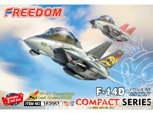 Freedom Compact series 162063 F-14D Tomcat U.S. Navy VF-31 Tomcatters Last Cruise 2006