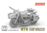 Freedom maquette militaire 16005 Bmw R75 avec Sidecar WWII 1/16