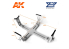 ZEP accessoire AKMSJ02 Support d&#039;avion medium