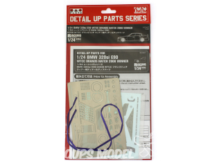 NuNu kit d'amelioration pour voiture NE24037 Bmw 320si E90 WTCC Vainqueur Brands Hatch 2008 1/24