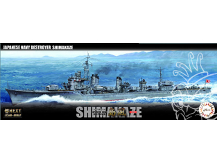 Fujimi maquette bateau 460444 Shimakaze Destroyer de la Marine Japonaise Full Hull 1/350