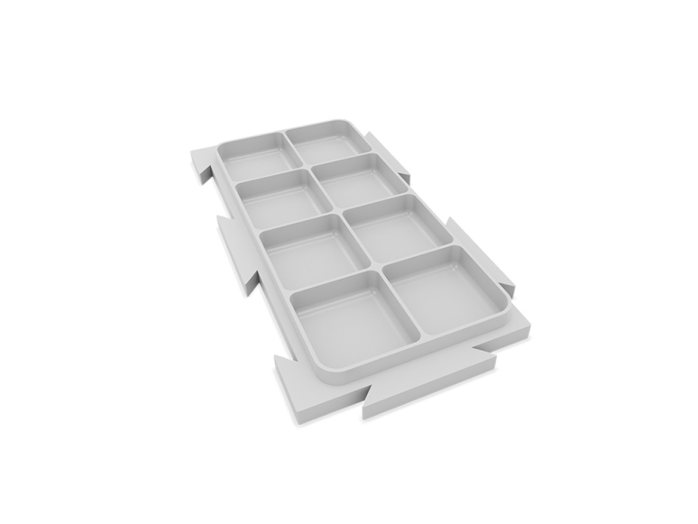 ZEP accessoire AKMS202 Base avec compartiments
