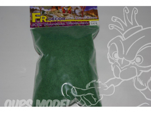 Fr Décor 064 Matériaux de flocage POIL 3mm vert sapin