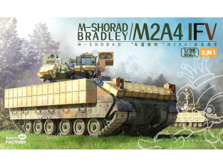 Magic Factory Maquette militaire 2004 M-SHORAD M2A4 “Bradley” IFV 1/35