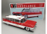 AMT maquette voiture 1395 Ambulance Cadillac de 1959 avec civiére 1/25