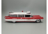 AMT maquette voiture 1395 Ambulance Cadillac de 1959 avec civiére 1/25