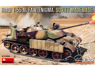 Mini Art maquette militaire 37095 T-55 IRAKIEN AL FAW/ENIGMA BASE DE FABRICATION SOVIÉTIQUE 1/35