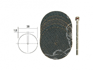 Proxxon outillage 28818 5 Disques a tronconner en oxyde d aluminium