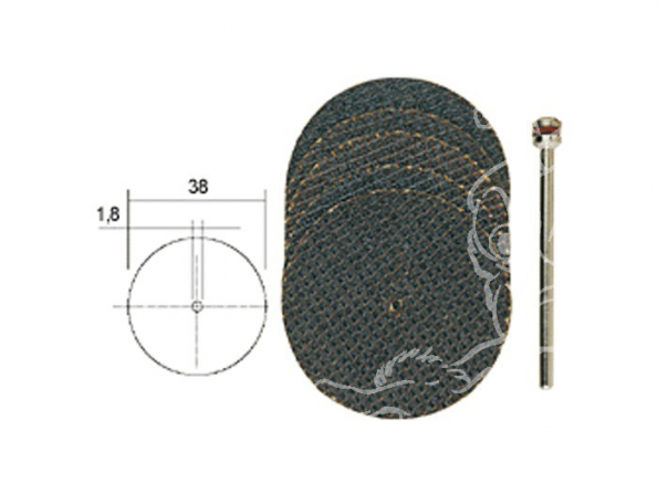 Proxxon outillage 28818 5 Disques a tronconner en oxyde d aluminium