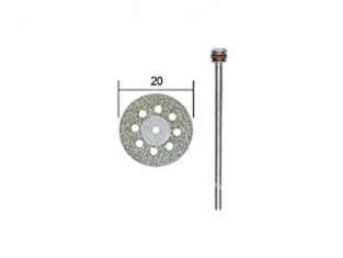 Proxxon outillage 28844 Disque diamant a tronconner avec trous d aeration 20mm