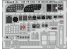 EDUARD photodecoupe avion 491454 Cockpit &amp; Intérieur nez B-26B Marauder Icm 1/48