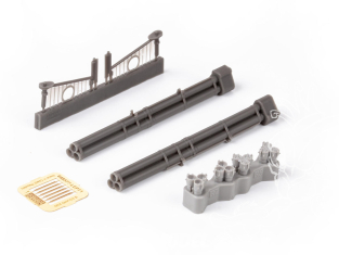Eduard kit d'amelioration avion brassin 6481008 Lance roquette Bazooka P-51B/C Eduard 1/48