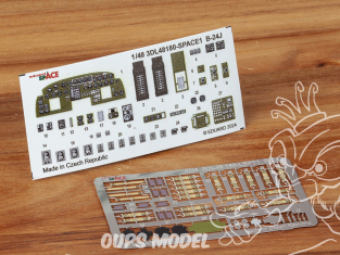 Eduard Space décalques 3D 3DL48180 B-24J Hobby Boss 1/48