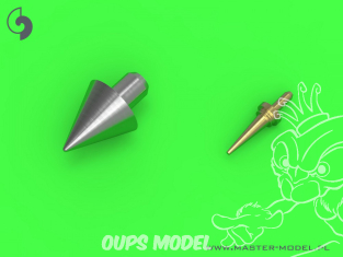 Master Model AM-32-127 F-14A Early version - Cone nez & Sonde angle d'attaque 1/32