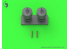 Master Model AM-32-128 F/A-18E/F &amp; EA-18G - Sondes angle d&#039;attaque Early type 1/32