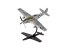 Airfix maquette A55013 Starter Set P-51D Mustang inclus peintures principale colle et pinceau 1/72