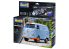 Revell maquette voiture 67726 Model Set VW T1 panel van (livrée Gulf) Maquette Revell avec accessoires de base 1/24
