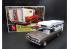 AMT maquette voiture 1364 CHEVY EL CAMINO AVEC CAMPER 1965 1/25